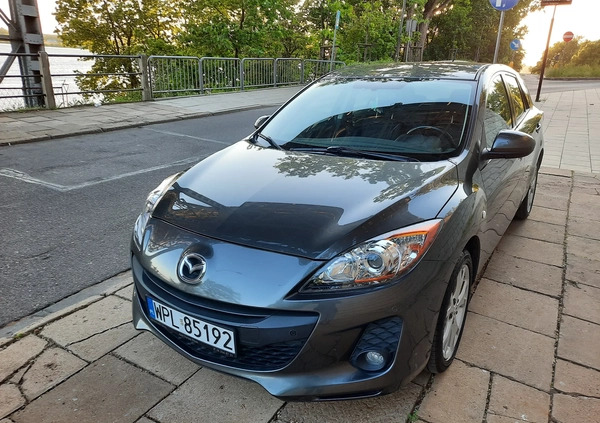 Mazda 3 cena 29900 przebieg: 64400, rok produkcji 2012 z Płock małe 301